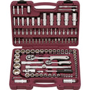 1/4", 1/2" DR Universal tool set, 108 pcs UTS0108 Thorvik Tools