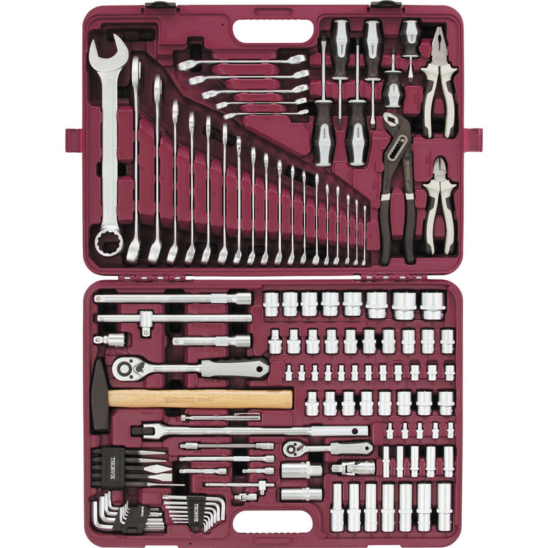 1/4", 1/2" DR Universal tool set, 127 pcs UTS0127 Thorvik Tools