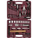 1/4", 1/2" DR Universal tool set, 56 pcs UTS0056 Tool Sets