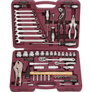 1/4", 1/2" DR Universal tool set, 72 pcs UTS0072 Thorvik Tools