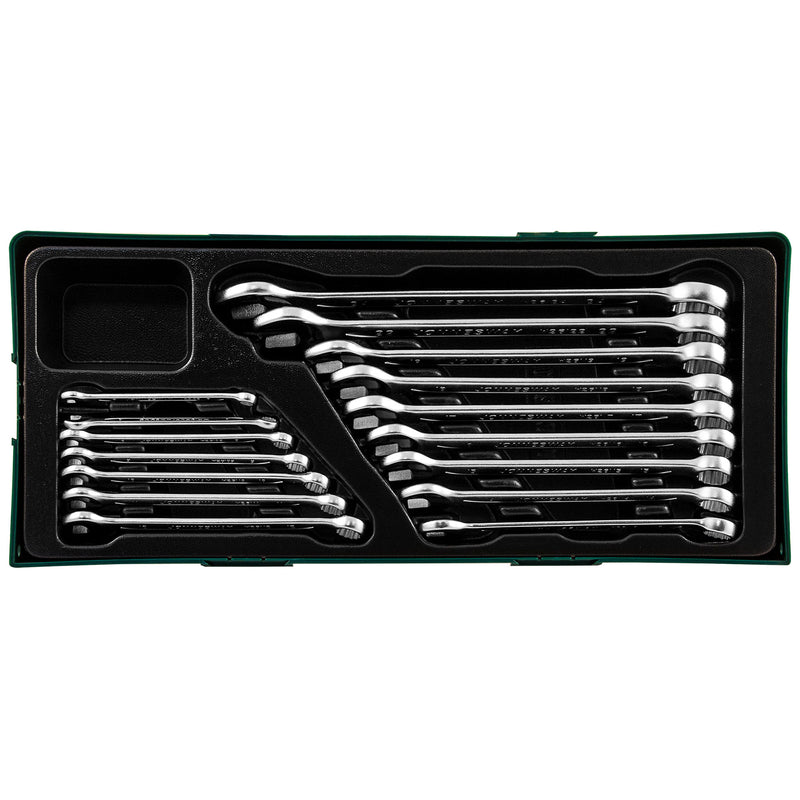 16 Piece Combination Wrench Set, 6-24 Mm W26116SP Jonnesway Tools