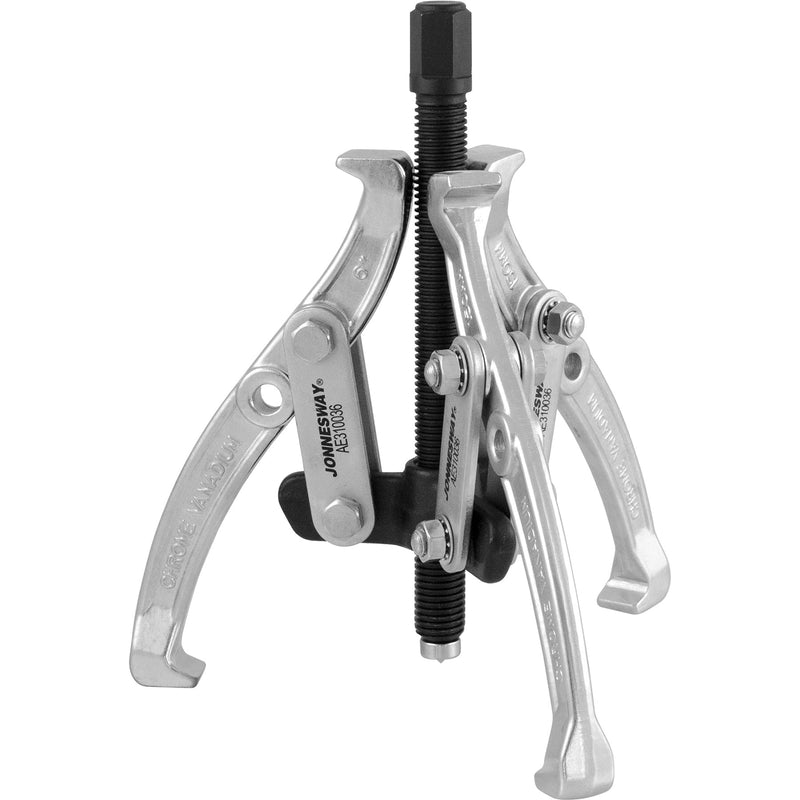 3-jaws Gear Puller, 4"/100 Mm, 50-102 Mm AE310035 Jonnesway Tools