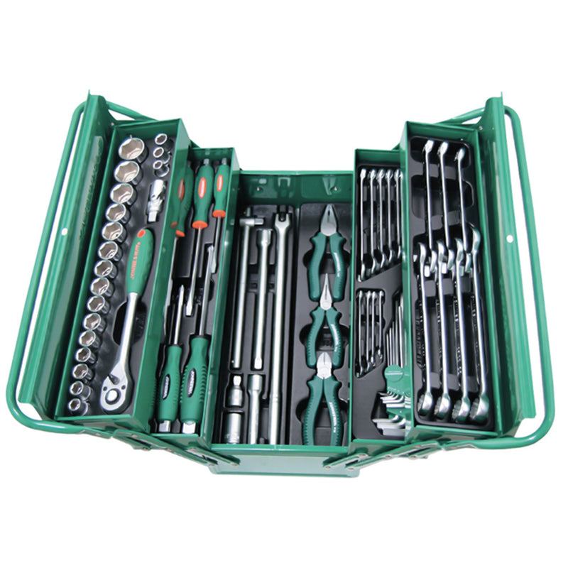 1/2" Dr 62 Piece Tool Chest Set Mechanics, Garage & Household Tools C-3DH262 Jonnesway