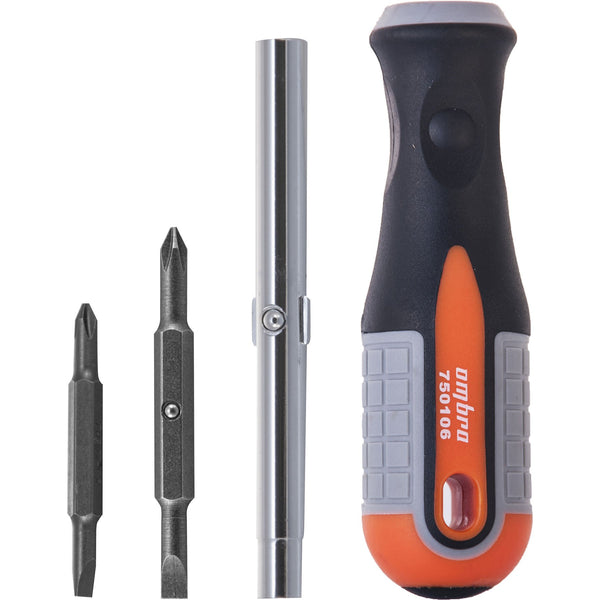 6 in 1 screwdriver (vorel) slide card 750106 Ombra Tools