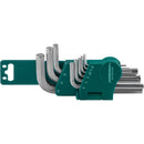 9 Piece Hex Key Set, 1,5-10 mm H01SM109S Jonnesway Tools