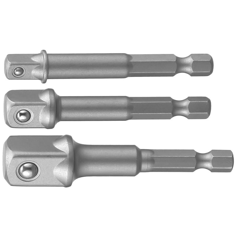 Adapter set for mechanical tools, 3 pcs 912003 Ombra Tools