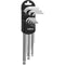 Ball point hex key set H1,5-H10 mm., 9 pcs OMT9S Ombra Tools 2