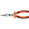 Long nose pliers, 200 mm. 420108 Ombra Tools