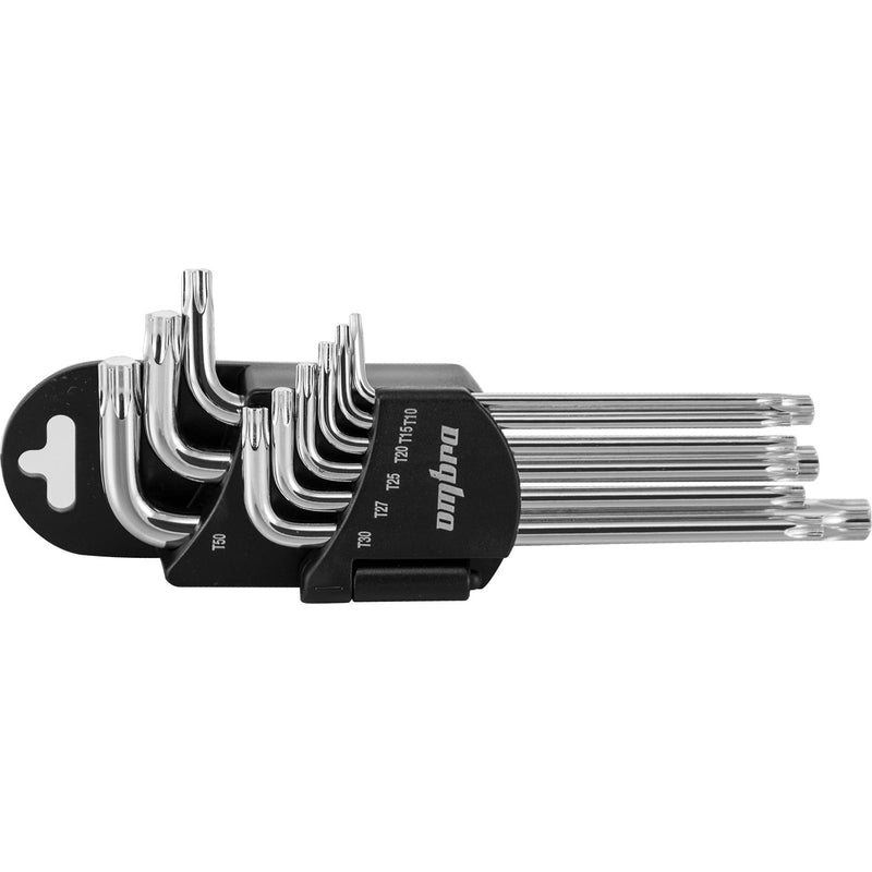 TORX® key set Т10-Т50, 9 pcs 953009 Ombra Tools 1